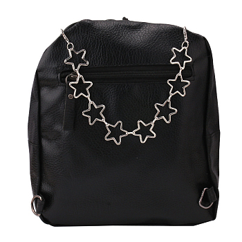 Alloy Purse Chains, Handbag Decorative Chains, Star, 29cm