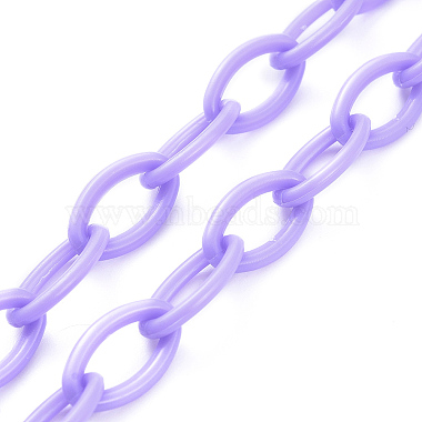 Персонализированные ожерелья-цепочки из абс-пластика(NJEW-JN02850-03)-3