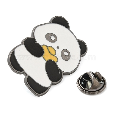 Panda Enamel Pins(JEWB-K012-03G-EB)-3