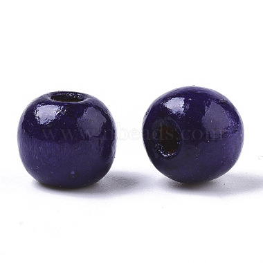 Dyed Natural Wood Beads(WOOD-Q006-10mm-13-LF)-2
