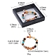Stretch-Armband mit runden Perlen aus natürlichen gemischten Edelsteinen(BJEW-YW0001-05)-4