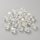 Plating Acrylic Beads(OACR-WH20006-01B)-1