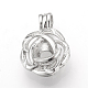 Alloy Diffuser Locket Pendants(PALLOY-S105-01P)-1