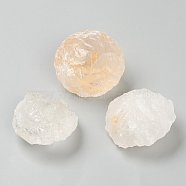 Rough Raw Natural Quartz Crystal Beads, Round, Nuggets, 35~38x18~23mm(G-H254-34)