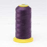 Nylon Sewing Thread, Purple, 0.6mm, about 300m/roll(NWIR-N006-01S1-0.6mm)