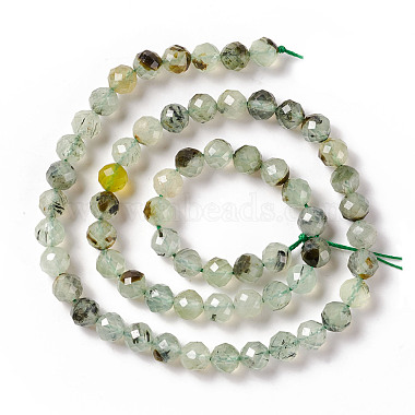 Natural Prehnite Beads Strands(G-F717-11A)-3