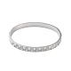 304 Stainless Steel Micro Pave Clear Cubic Zirconia Hinged Bangles(BJEW-P317-04P)-2