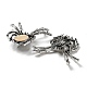 Dual-use Items Alloy Spider Brooch(JEWB-C026-06J-AS)-2