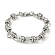 Non-Tarnish Handmade 201 Stainless Steel Link Bracelets(STAS-Z056-13P)-1