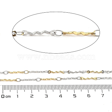 Ionenplattierung (IP) 304 Wellenstab-Gliederketten aus Edelstahl(CHS-M005-08GP)-3