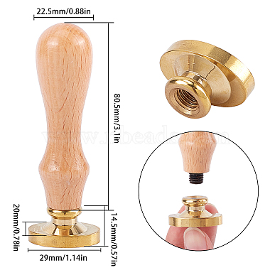 DIY Wax Seal Stamp Kit(TOOL-CP0001-14)-2