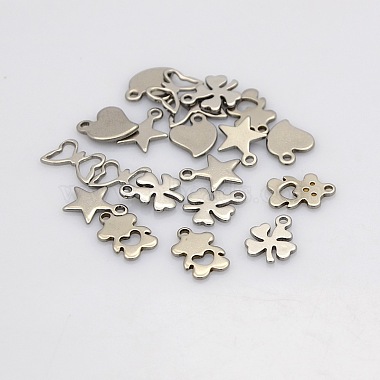 Stainless Steel Color Others Stainless Steel Charms