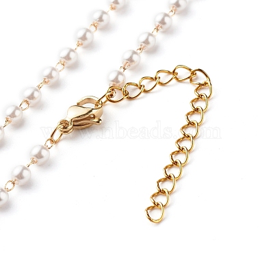 Bowknot Transparent Acrylic Pendant Necklaces(X1-NJEW-TA00002)-5