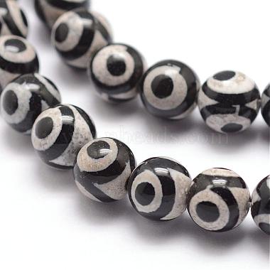 Tibetan Style 3-Eye dZi Beads(G-K166-01-8mm-L2-01)-3