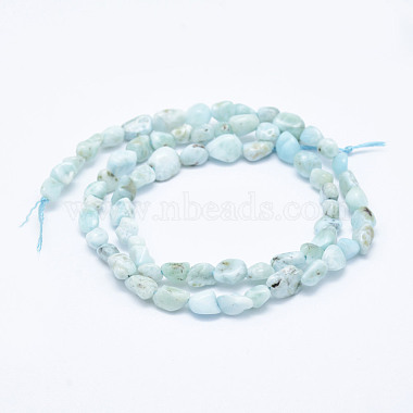 Natural Larimar Beads Strands(G-K203-48)-2