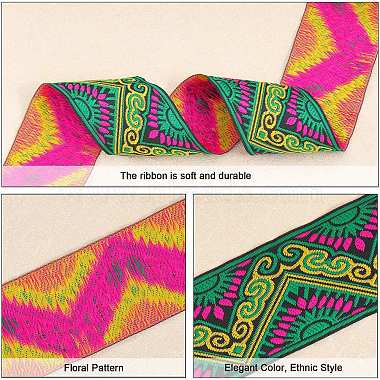 rubans de polyester de broderie de style ethnique(OCOR-WH0070-23B)-4