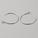 Brass Earring Hooks(KK-WH0044-141B-P)-2