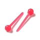 Plastic Tiny Ball Stud Earrings(EJEW-N022-01I)-2