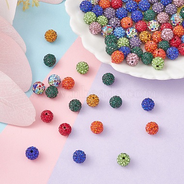 Pave Disco Ball Beads(RB-YW0001-10)-5