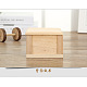 Maison de hamster en bois de pin(DIY-WH0190-42)-2