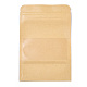 再封可能なクラフト紙袋(X-OPP-S004-01C)-2
