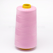 100% Spun Polyester Fibre Sewing Thread, Plum, 0.1mm, about 5000yards/roll(OCOR-O004-A17)