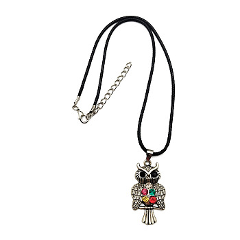 Owl Pendant Necklaces for Men and Women