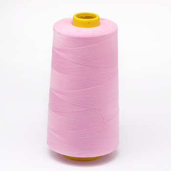 100% Spun Polyester Fibre Sewing Thread, Plum, 0.1mm, about 5000yards/roll