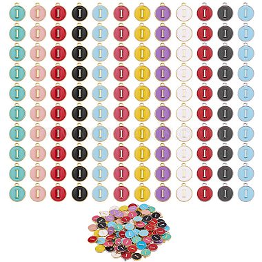 120Pcs 12 Colors Golden Plated Alloy Charms(ENAM-SZ0001-64I)-7