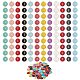 120Pcs 12 Colors Golden Plated Alloy Charms(ENAM-SZ0001-64I)-7