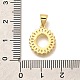 Rack Plating Brass Micro Pave Cubic Zirconia Pendants(KK-L226-100G-O)-3