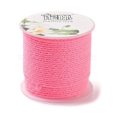 20M Polyester Braided Cord for Jewelry Making(OCOR-G015-04A-07)-2