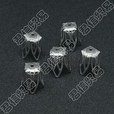 4-Petal Iron Bead Caps(IFIN-O004-02)-2