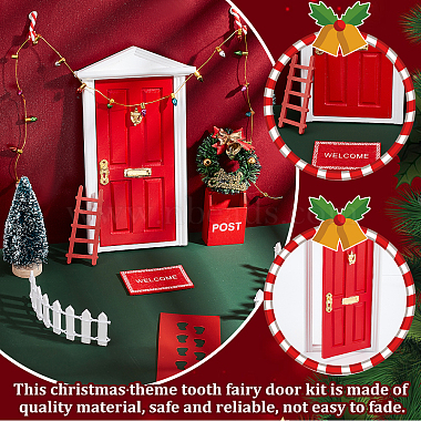 Christmas Theme Mini Display Decoration Kit(AJEW-WH0291-33)-4