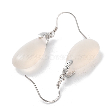 Natural Agate Dangle Earrings for Women(EJEW-C083-04P)-2