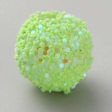 不透明なアクリルグリッタービーズ(FIND-CJC0010-111A-11)-1