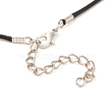 Rack Plating Alloy Heart Pendant Necklaces Sets(NJEW-B081-09)-6