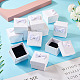 Square Cardboard Paper Ring Gift Storage Boxes(CON-TAC0001-17B)-5