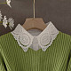 2Pcs 2 Style Polyester Detachable Lace Lady's Collars(DIY-DC0002-35)-6