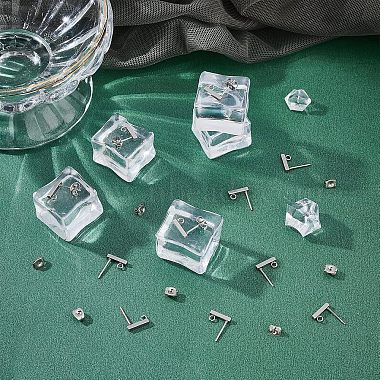 304 Stainless Steel Stud Earring Findings(STAS-UN0019-62P)-3