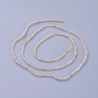 Natural Gold Rutilated Quartz Beads Strands(G-F619-10A-2mm)-2