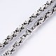 201 Stainless Steel Byzantine Chain Necklaces(NJEW-F222-11P)-2