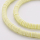 Handmade Polymer Clay Bead Strands(CLAY-T002-4mm-75)-3