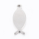 Non-Tarnish 304 Stainless Steel Pendants(X-STAS-E421-099P)-2