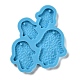 Hamsa Hand Shape DIY Pendant Silicone Molds(DIY-M048-01)-2