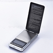Portable Digital Pocket Scale, 500g/0.01g Mini Scale Gram and Ounce, Jewelry Scale, without Battery, Black, 117x63.5x17.5mm(TOOL-G015-01)