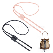 WADORN 2Pcs 2 Colors PU Leather Drawstring for Bucket Bag, Mixed Color, 89.8~900x0.6x0.25cm, 1pc/color(FIND-WR0010-27)