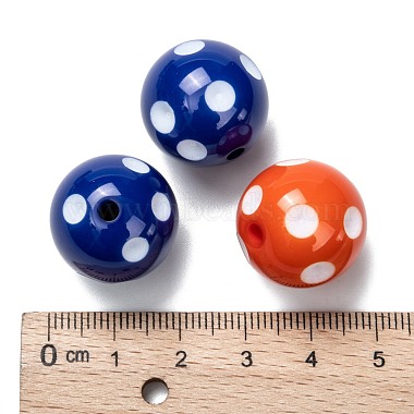 Mixed Chunky Bubblegum Acrylic Beads(X-SACR-S146-20mm-M)-4