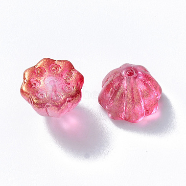 Perles de verre peintes par pulvérisation transparent(X-GLAA-T016-32A)-2