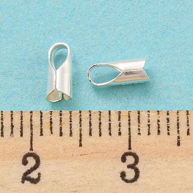 925 конец шнура стерлингового серебра(STER-Q191-09S)-4